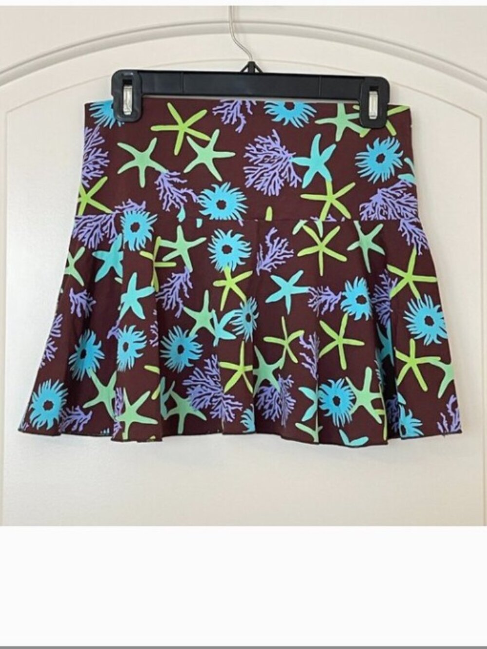 Fresh Produce Splash Swim Cover Skirt Starfish Ocean Brown Blue Green Small